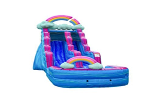 16 Foot Rainbow Slide