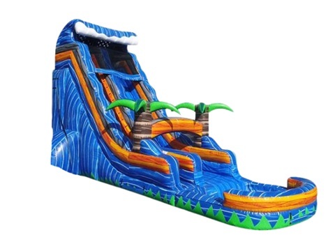 19 Foot Tropical Slide