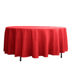Red Round Table Cover
