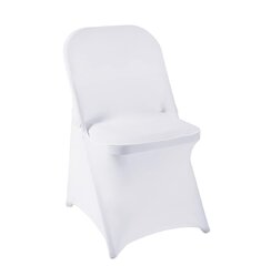 White Spandex Chair Cover